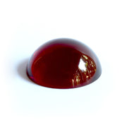 Halbkugel Kristallglas rot 40mm