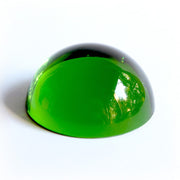 Halbkugel Kristallglas grün 60mm