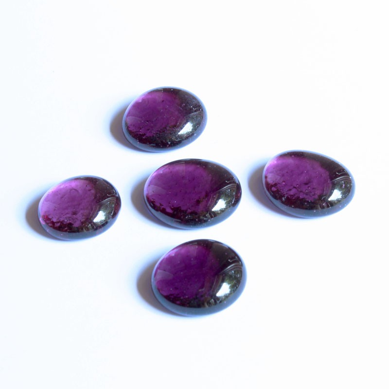 Glasnuggets - amethyst 20mm
