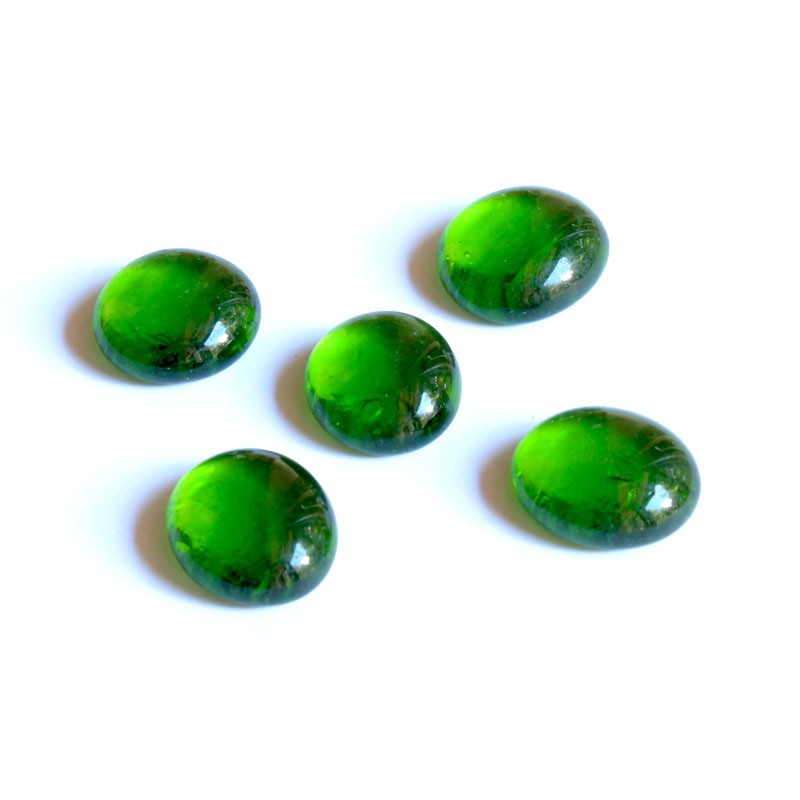 Glasnuggets - grün 20mm