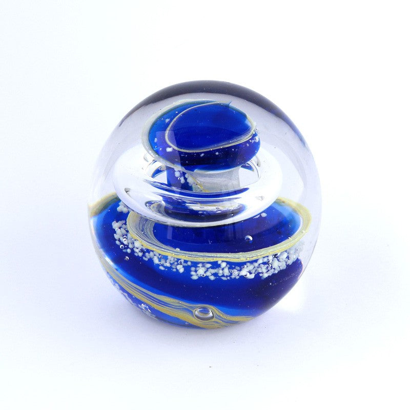 Briefbeschwerer Glas Atomic