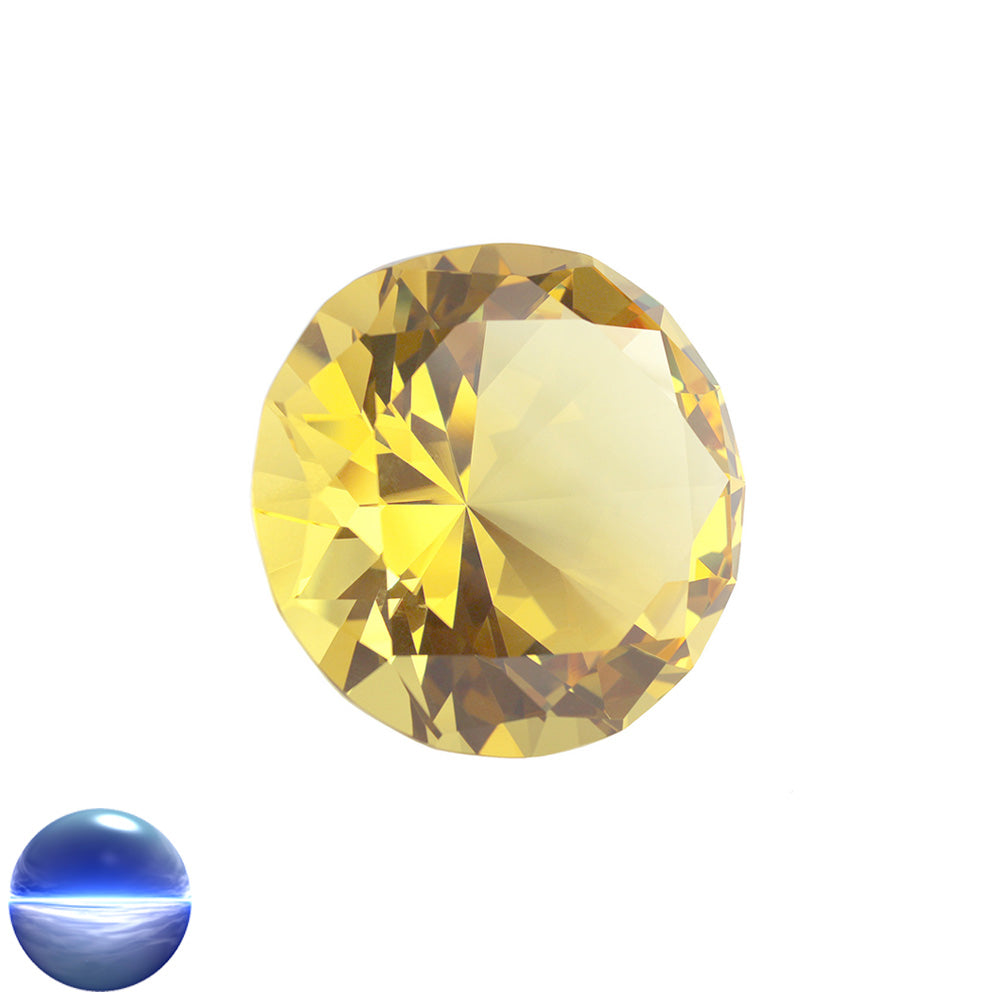 Glasdiamant B - gelb 60mm