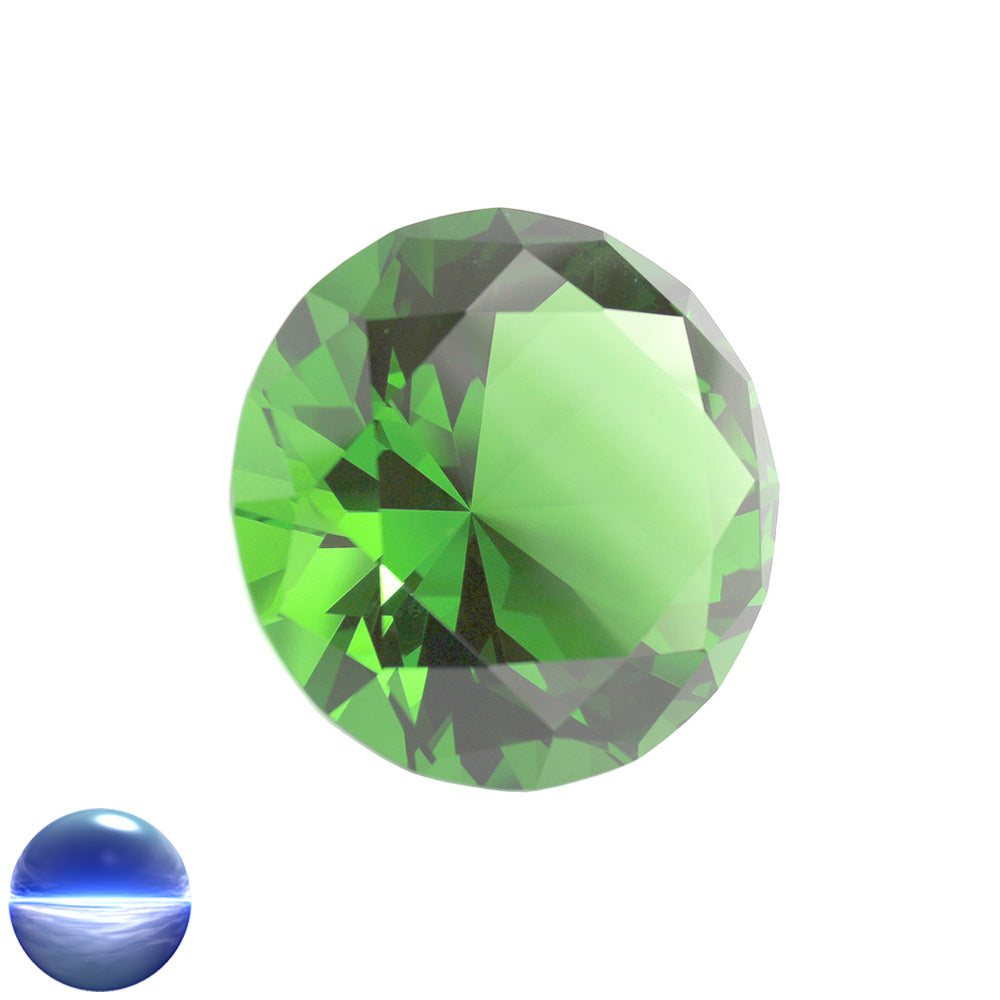 Glasdiamant B - grün 80mm