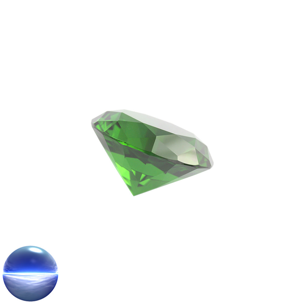 Glasdiamant B - grün 30mm