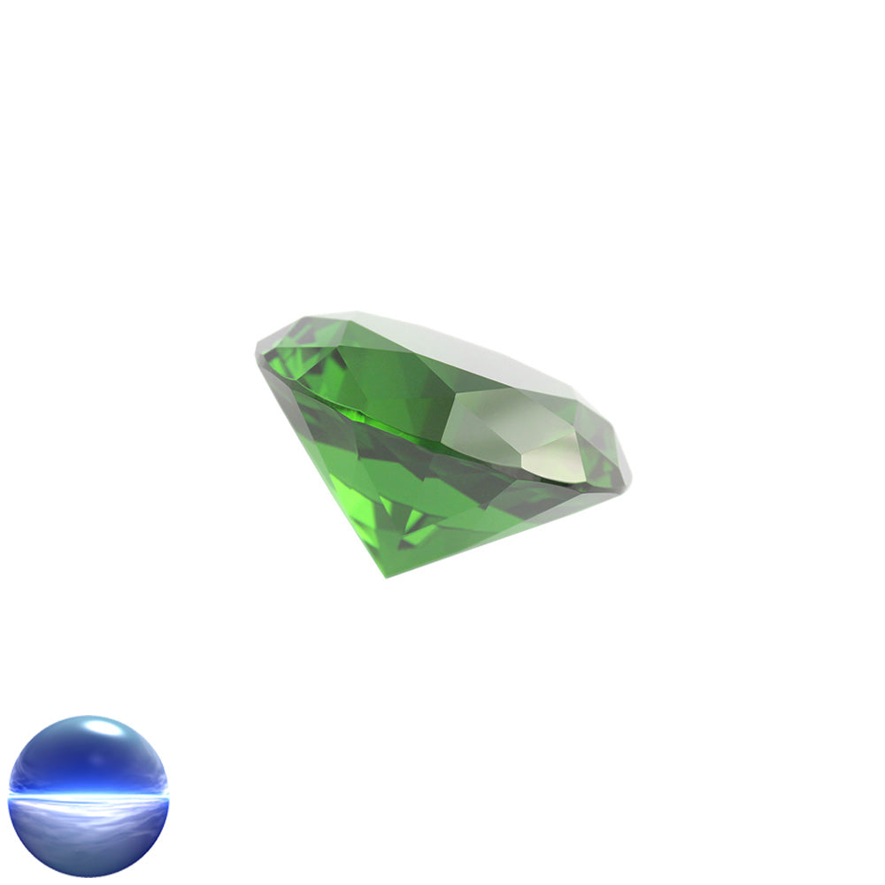 Glasdiamant B - grün 40mm