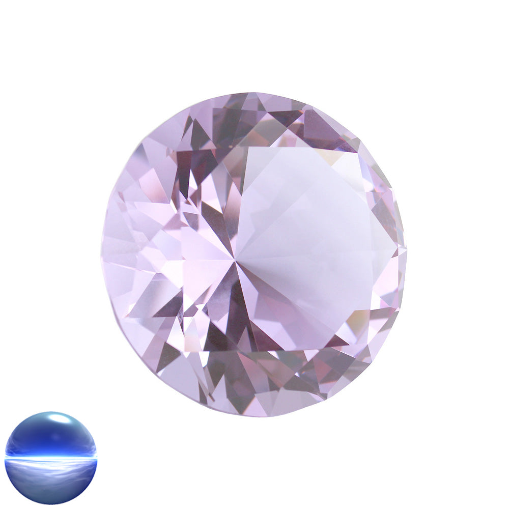 Glasdiamant B - lila 100mm