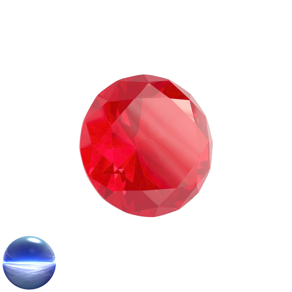 Glasdiamant B - rot 50mm