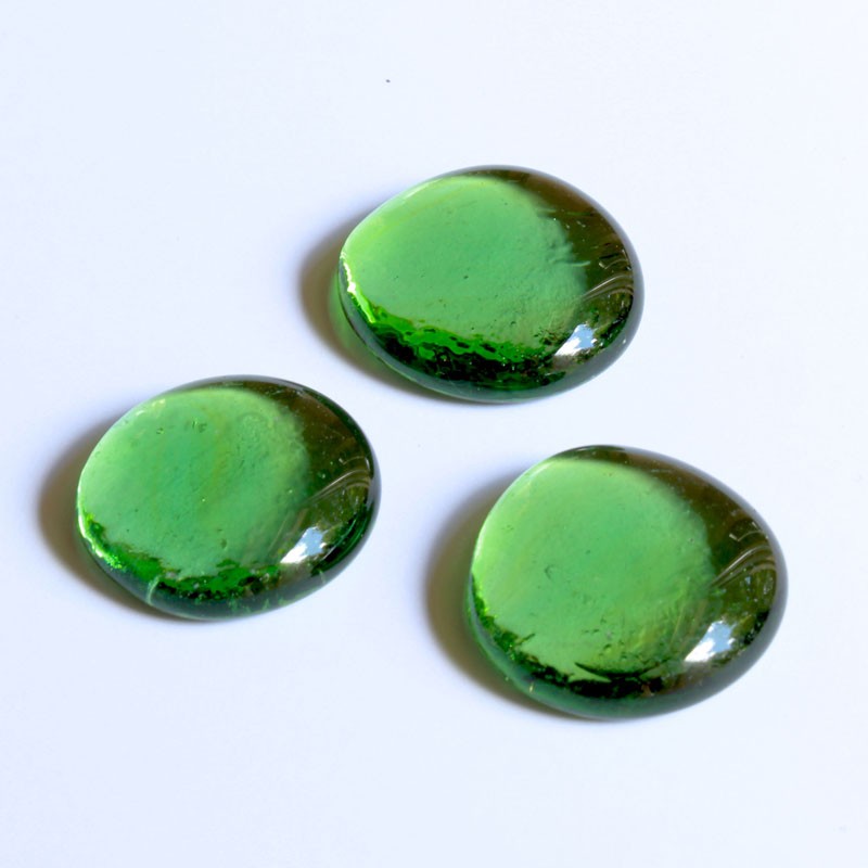 Glasnuggets - grün 30mm