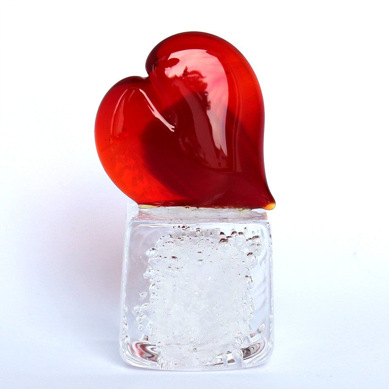 Glas-Herzen Murano gross