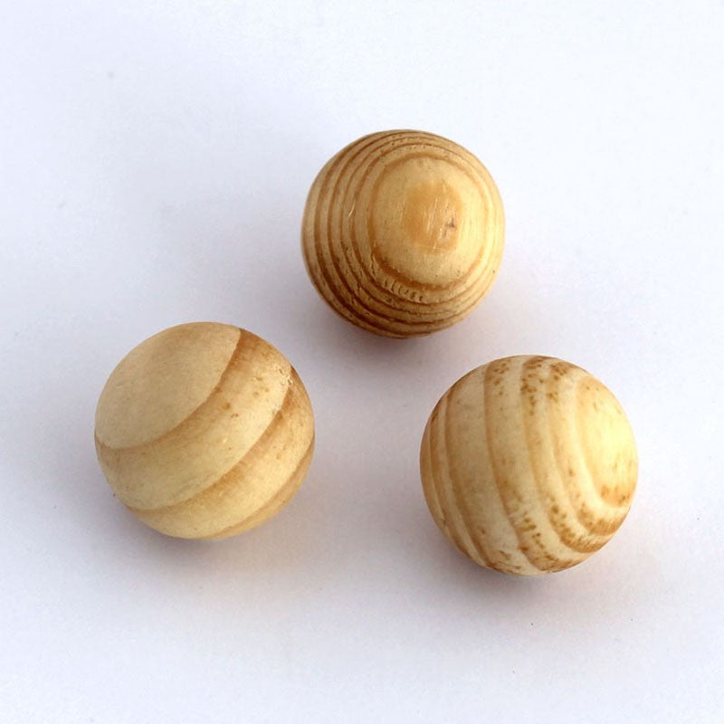 Holzmurmeln 24mm | glatte Oberfläche und nicht gebohrt