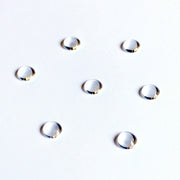 Cabochon aus klarem Glas 10mm | erhältlich in diversen Grössen