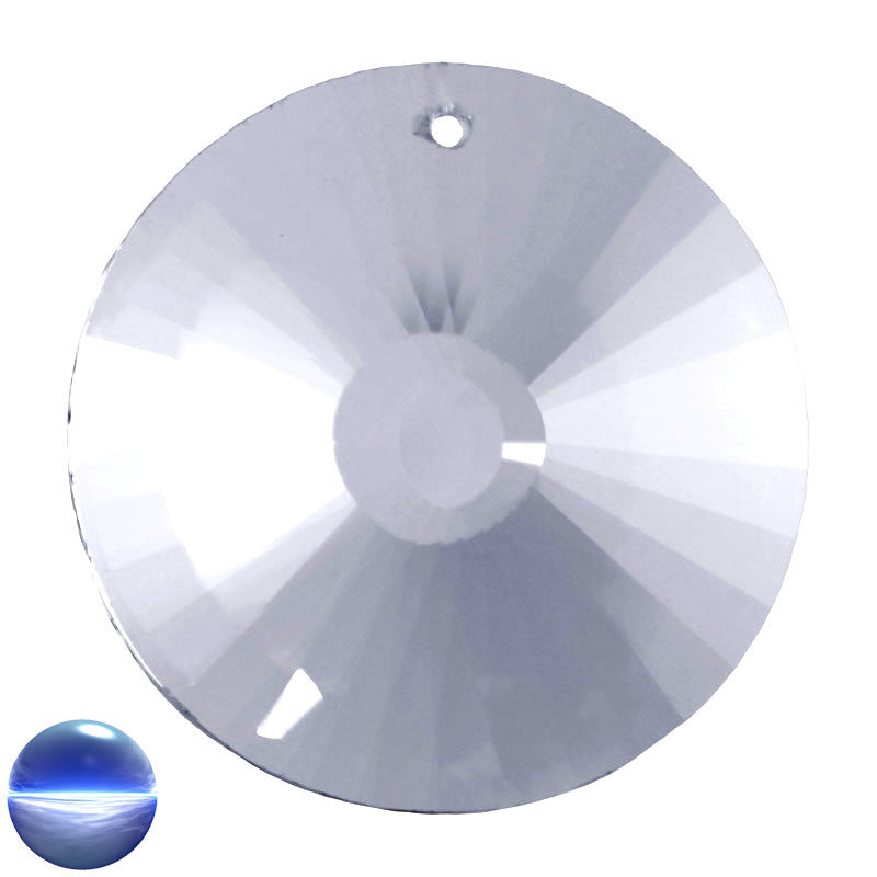 Glaskristall B - Kreis 45mm | facettiert geschliffen