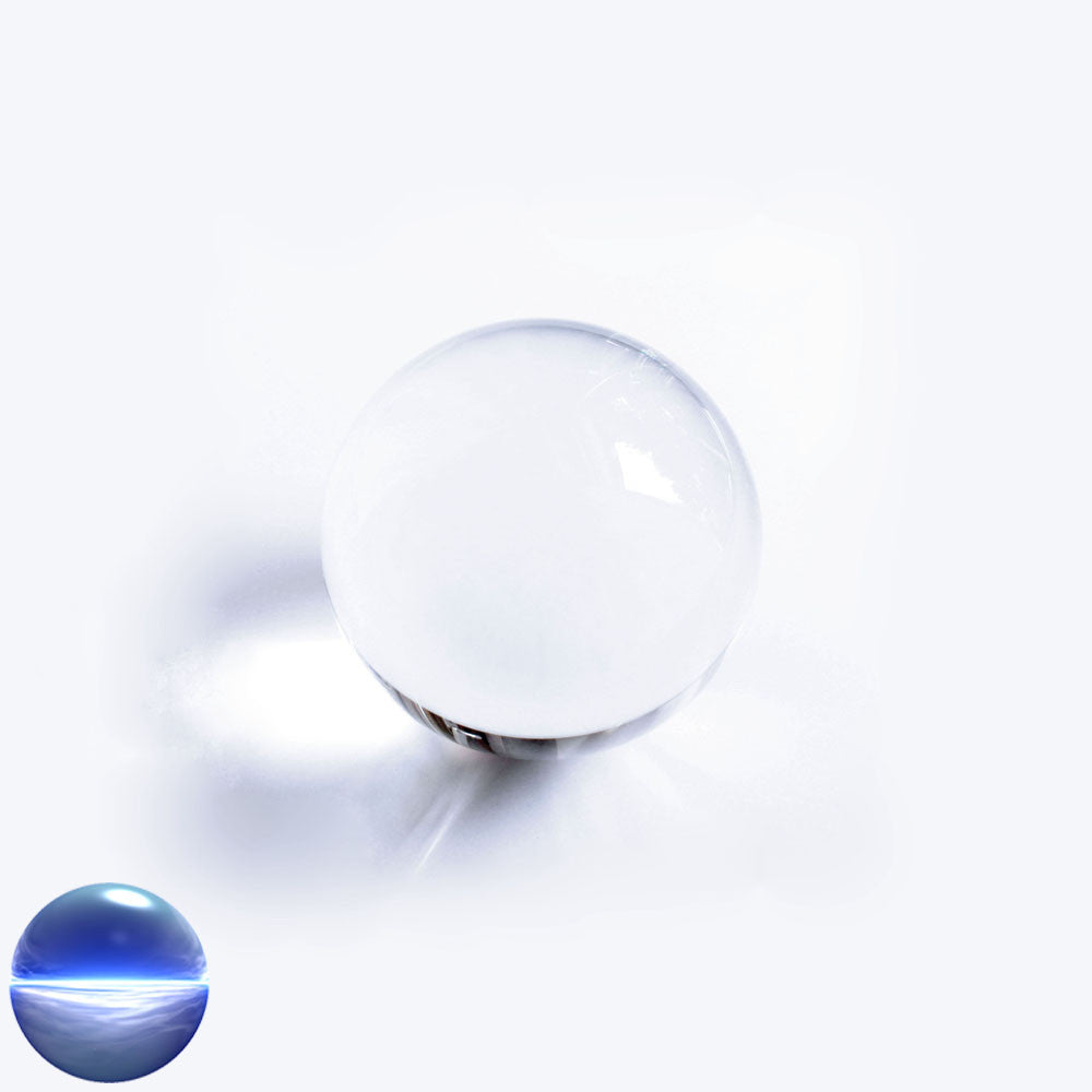 Kristallkugel Glas klar 60mm | optisch rein und ohne Schlieren