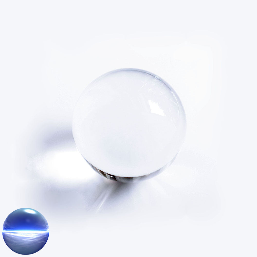Kristallkugel Glas klar 70mm | optisch rein und ohne Schlieren