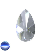 Glaskristall B - Medaillon 50mm | facettiert geschliffen