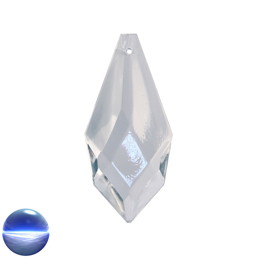 Glaskristall C - Mandel Raute 50mm | gepresst