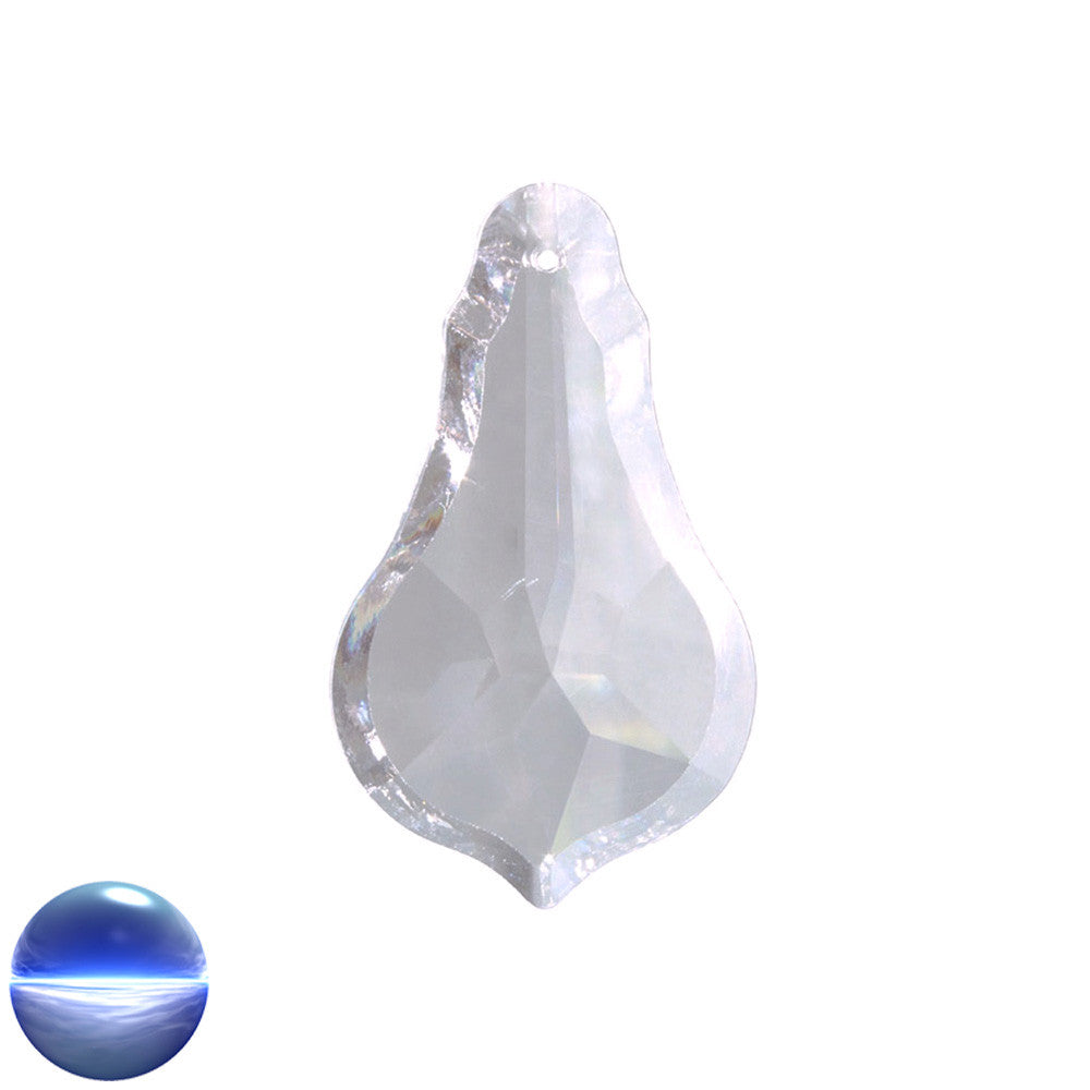 Glaskristall B - Bergamo 50mm | vorne facettiert geschliffen