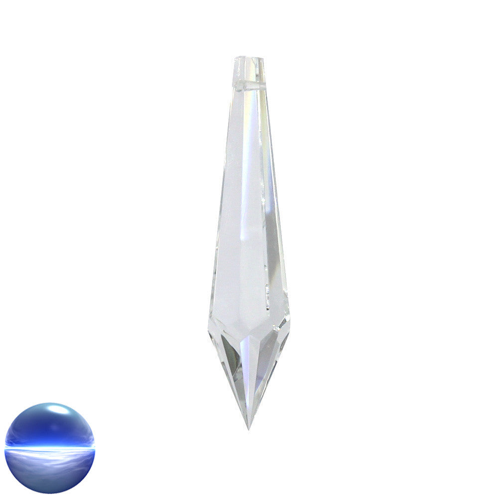 Glaskristall B - Wiener Pendel 63mm | facettiert geschliffen