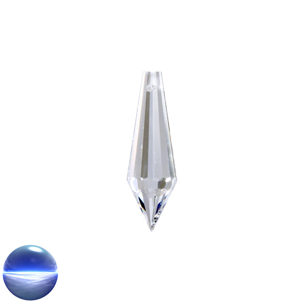 Glaskristall B - Wiener Spitze 38mm | facettiert geschliffen