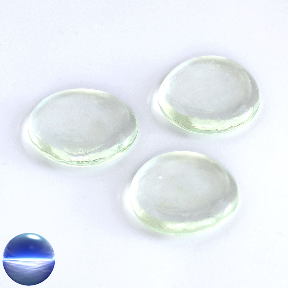 Glasnuggets - klar 37mm | zum Hinterlegen geeignet