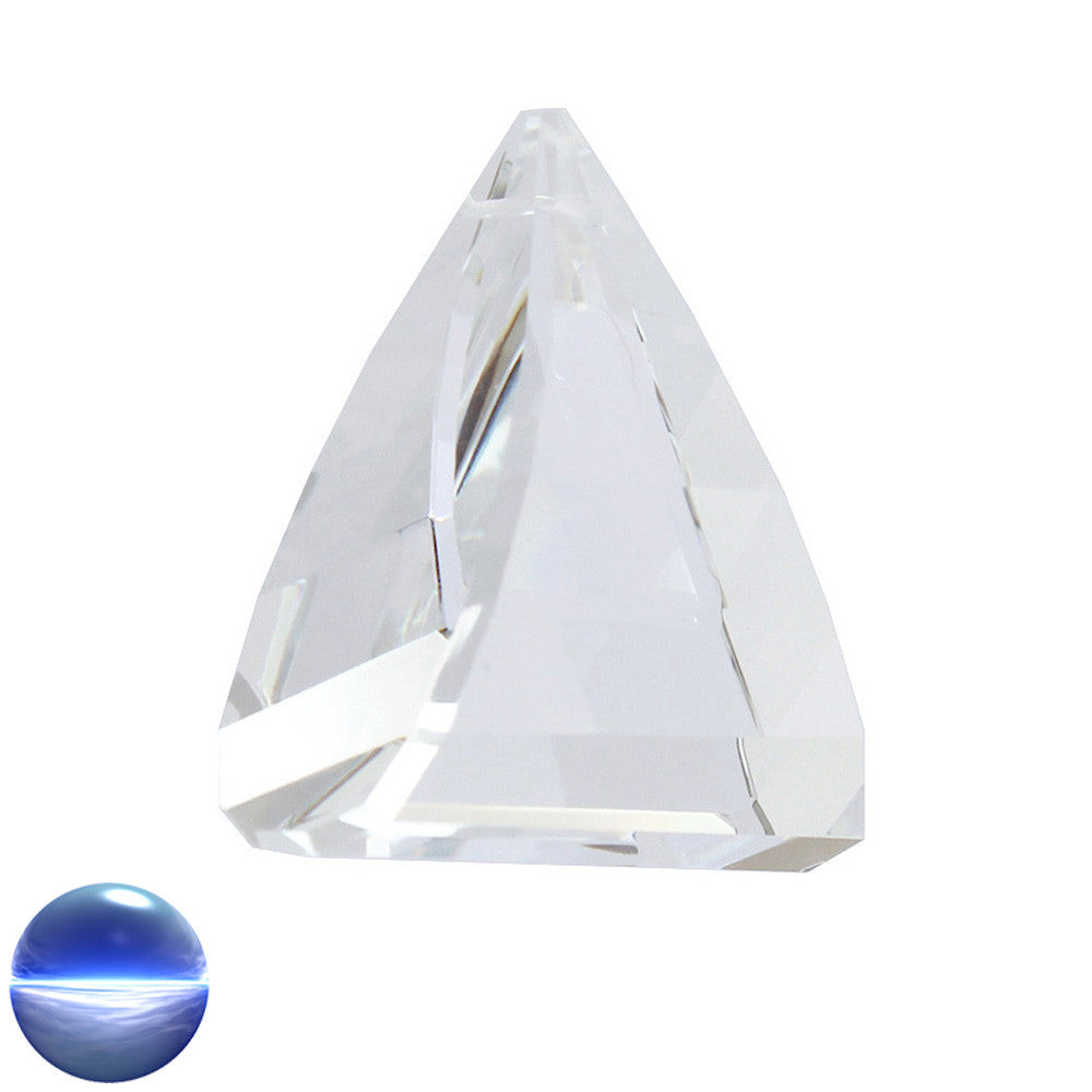 Glaskristall B - Dreieck 50mm | facettiert geschliffen