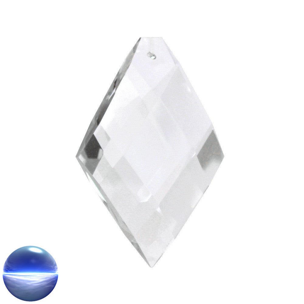 Glaskristall B - Raute 63mm | facettiert geschliffen