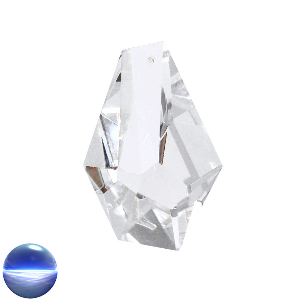 Glaskristall A - Prisma Asymetrisch 50mm | facettiert geschliffen