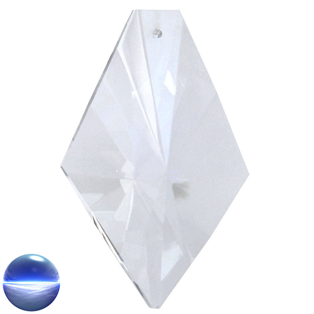 Glaskristall A - Raute Sonne 89mm | facettiert geschliffen