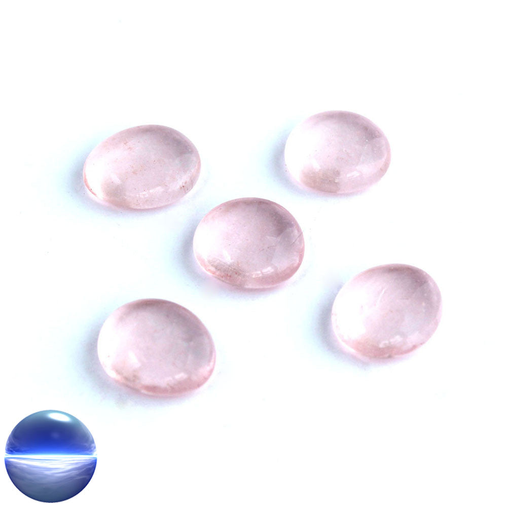 Glasnuggets - rosa 20mm