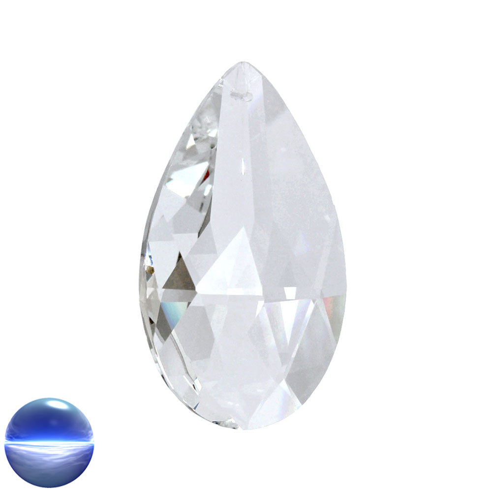 Glaskristall A - Salzburger Mandel 63mm | facettiert geschliffen