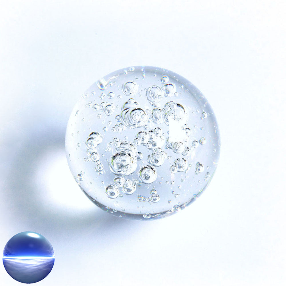 Kristallglaskugel Luftblasen - 60mm | geeignet für Innen und Aussen