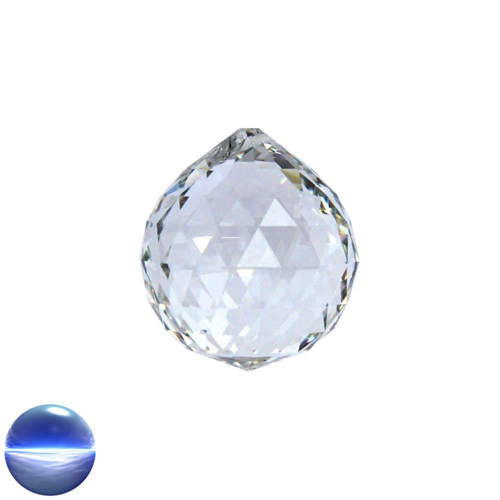 Glaskristall A - Kugel Dreieck 30mm | 240 Facetten