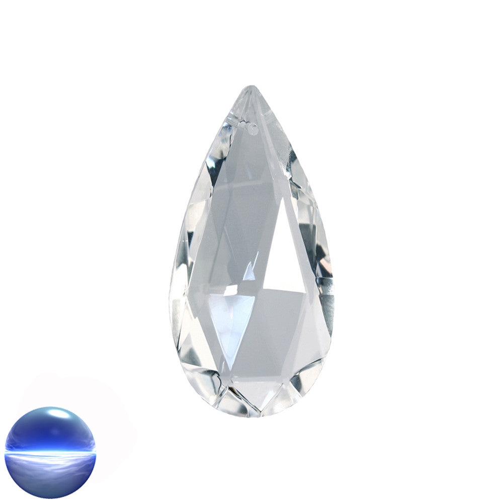 Glaskristall B - Lanzette 50mm | facettiert geschliffen