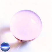 Kristallglaskugel rosa 120 mm | optisch rein und ohne Schlieren