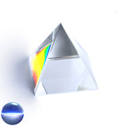 Pyramide Kristallglas klar 10cm | optisch rein ohne Schlieren