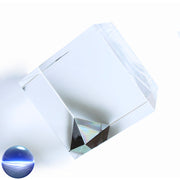 Kristallglaswürfel mit Standfläche - 14cm | optisch rein