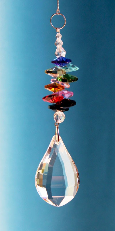 Cascade Kristallglas bunt - Tropfen