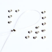 Quetschringe Chrom 2mm