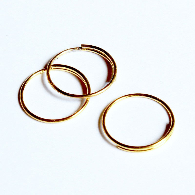 Spaltringe Messing 11 mm