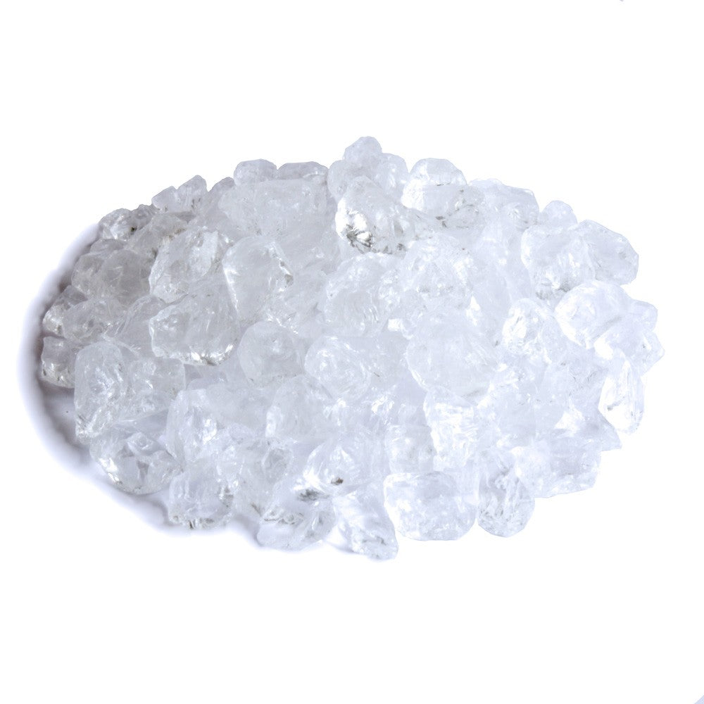 Glassteine 4 - 10 mm klar