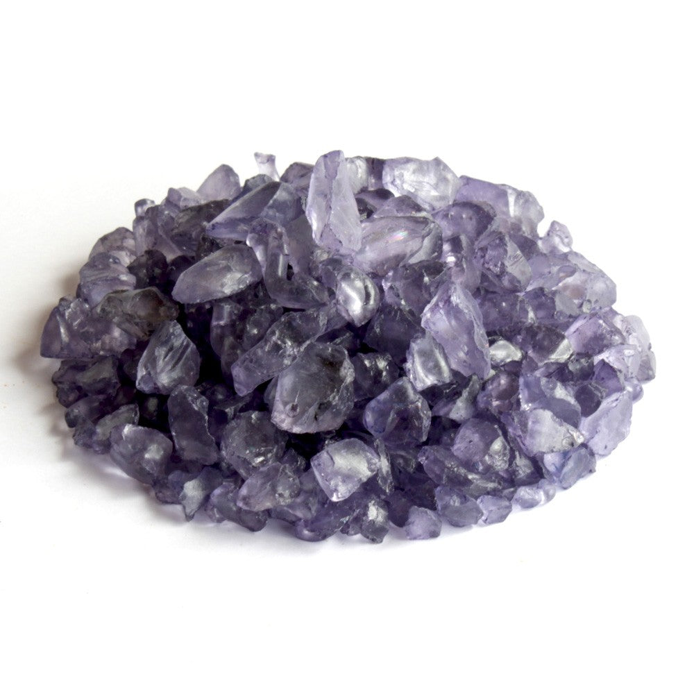 Glassteine 4 - 10 mm violett