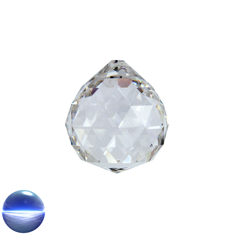 Glaskristall B - Kugel Dreieck 30mm