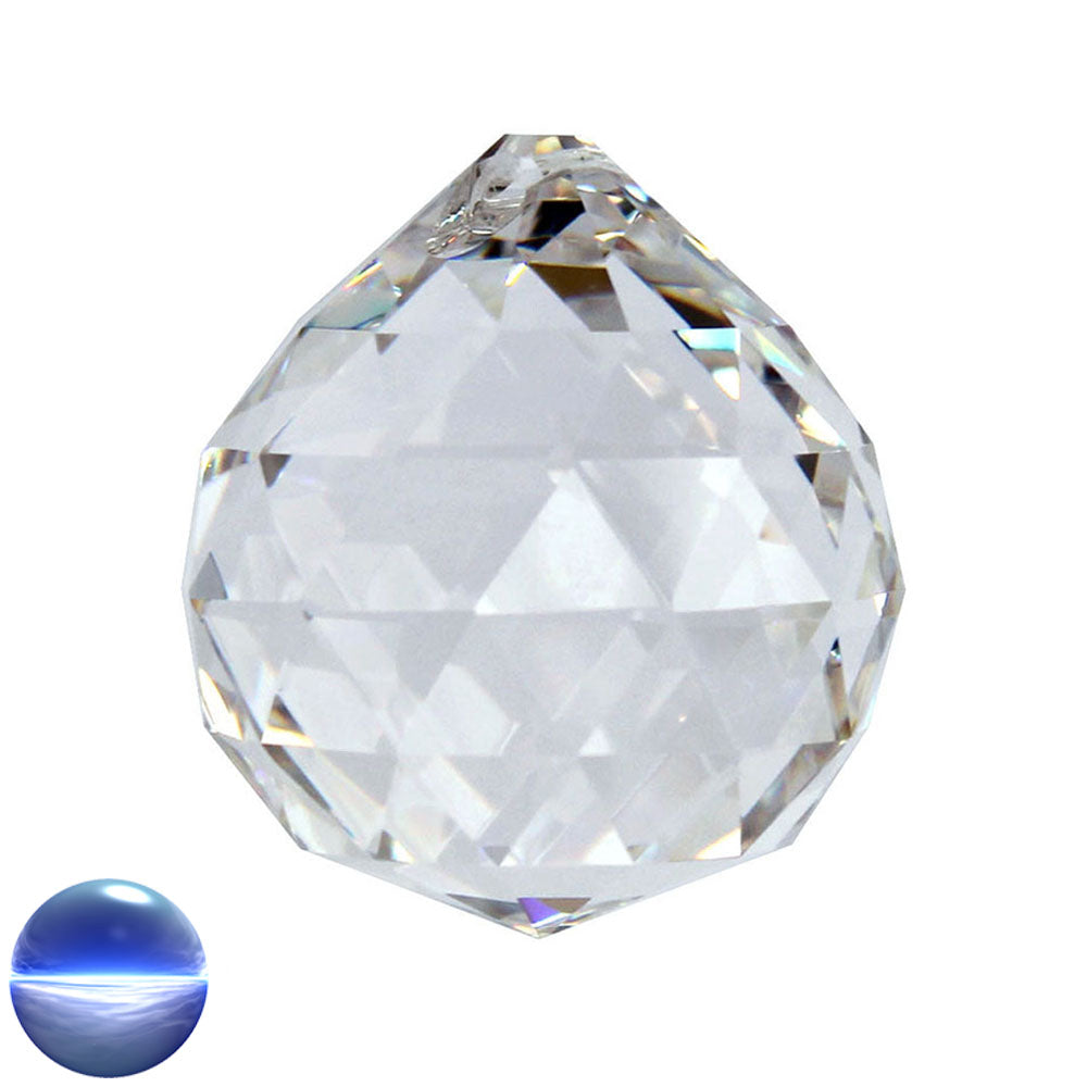 Glaskristall B - Kugel Dreieck 70mm