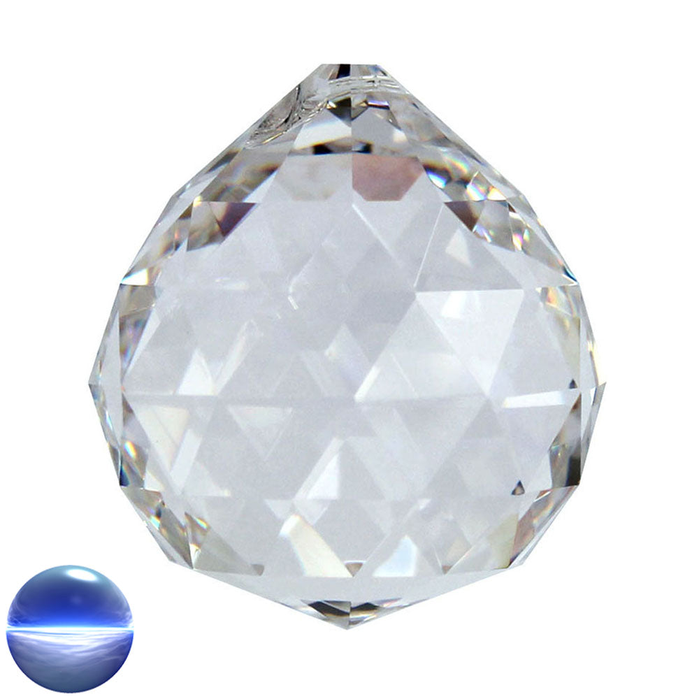 Glaskristall B - Kugel Dreieck 80mm