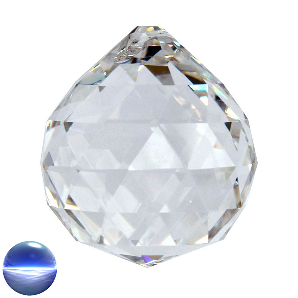 Glaskristall B - Kugel Dreieck 80mm