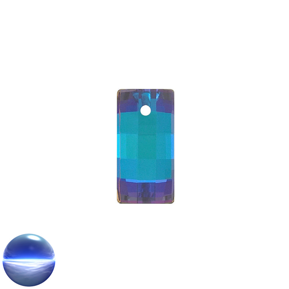 Anhänger Glas Urban Bermuda Blue bleifrei