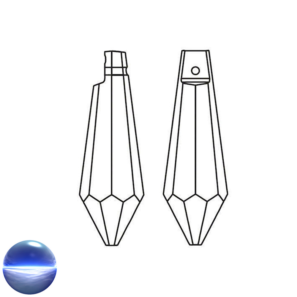 Glaskristall B - Wiener Pendel 50mm