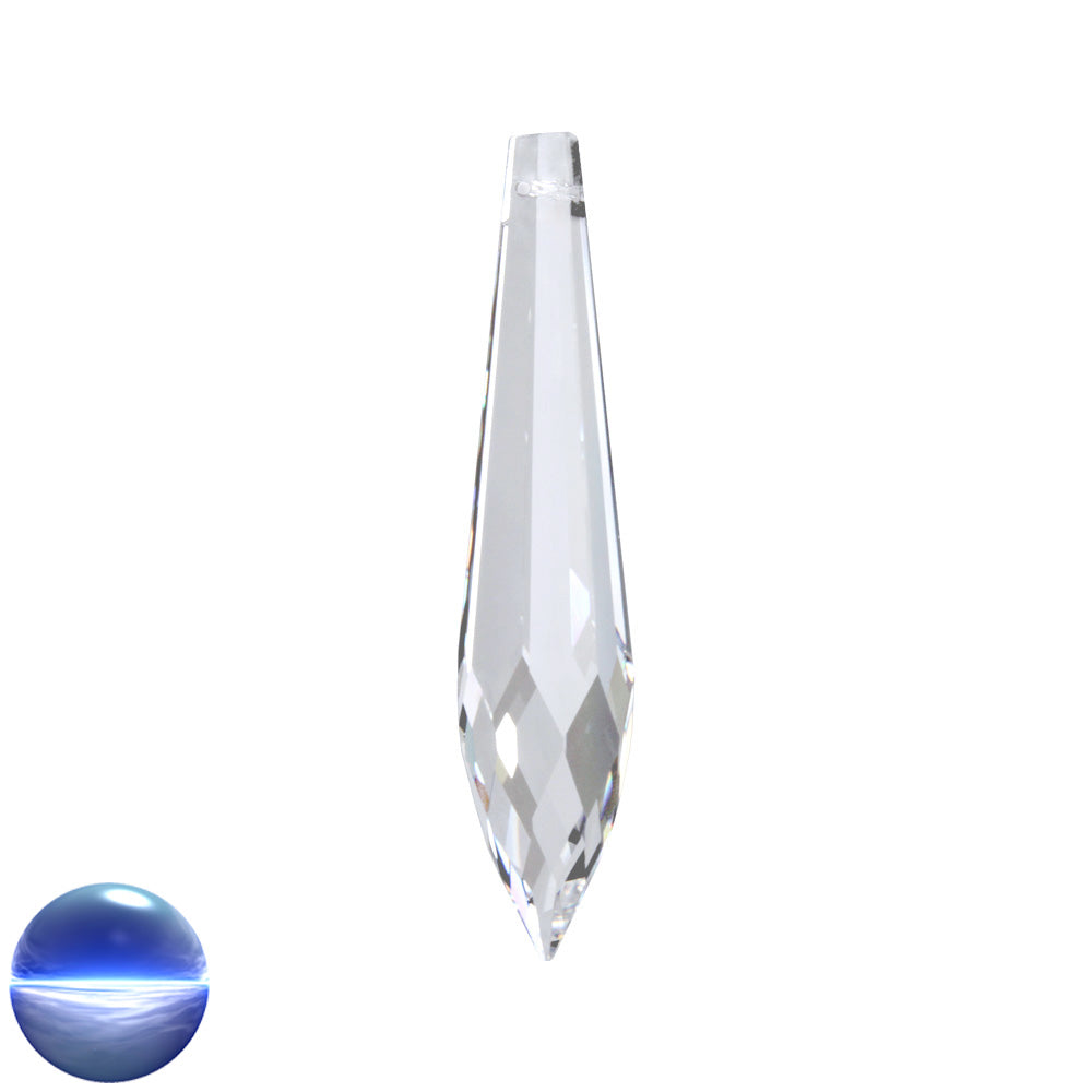 Regenbogen-Kristall - Eisspitze 63mm | facettiert geschliffen