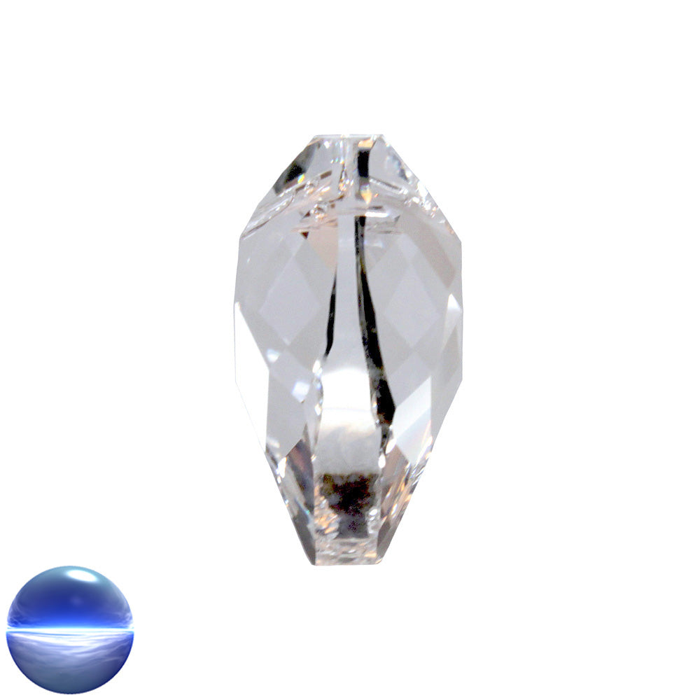 Glaskristall A - Herz Quadrat 28mm