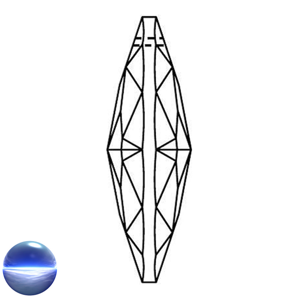 Glaskristall A - Drachenauge 63mm